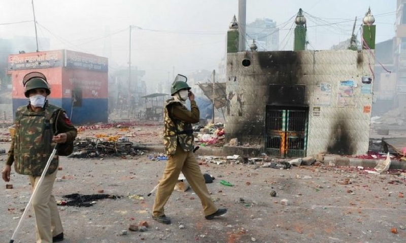 دہلی فسادات میں بھارتی پولیس نے انسانی حقوق کی سنگین خلاف ورزی کی، ایمنسٹی انٹرنیشنل