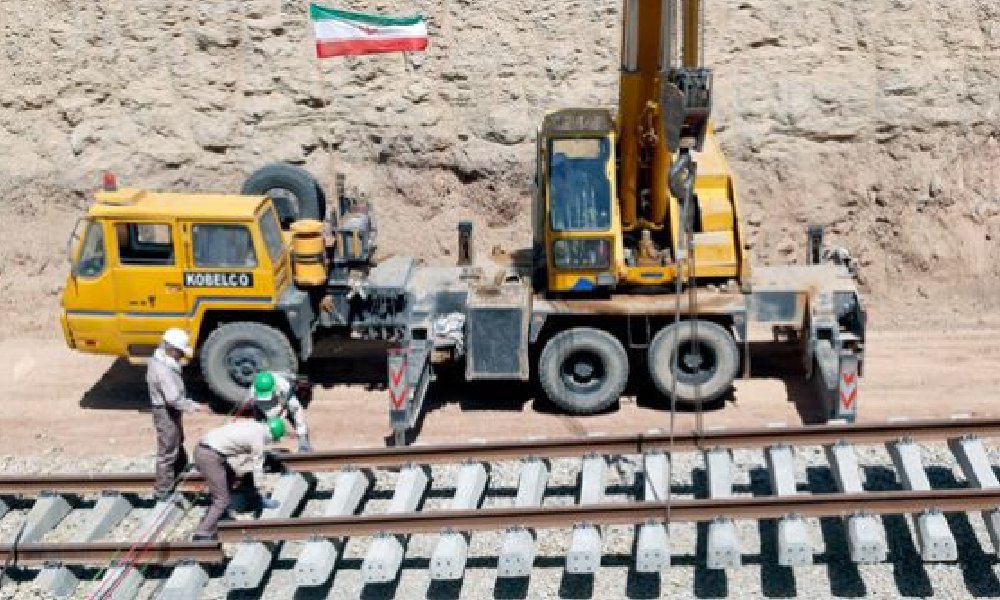 چاہ بہار اور زاہدان کے درمیان ریلوے ٹریک بچھانے کا کام شروع