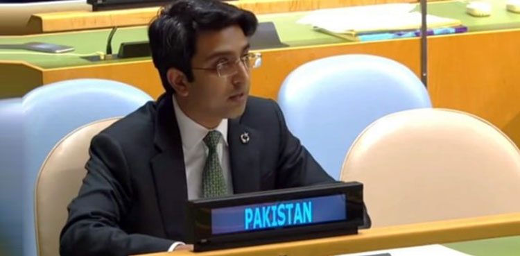 اقوام متحدہ میں بھارتی الزامات، پاکستان کا بھرپورجواب