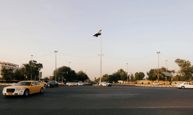 بغداد میں امریکی سفارتخانے کے قریب راکٹوں سے حملہ