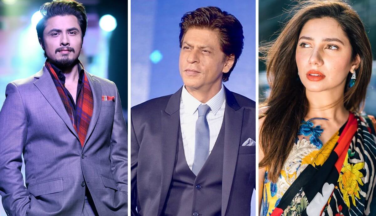بالی وڈ کنک شاہ رخ خان کے ساتھ کام کرنیوالے 5 پاکستانی اسٹارز